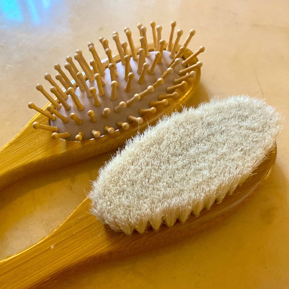 Kyte Baby Bamboo Brush Set Comb Not Included - Picture 5 of 5